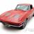 1963 Chevrolet Corvette Stingray Split Window Riverside Red 327/250hp V8 Manual