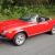 1981 FIAT SPIDER 124 CONVERTIBLE FUEL INJECTION 2000 CC RED BEAUTY IN FLORIDA !