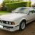  1988 BMW 635 CSI AUTO WHITE 