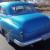 1952 Chevy Street Rod Crystal Blue Persuasion its a new vibration