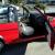 VW Rabbit Convertible Fully Restored Red with Black Top White Interior