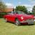  MGB Roadster 1966 Tartan Red Chrome Wires 
