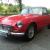  MGB ROADSTER RED 