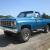  1979 Chevrolet K10 Scottsdale Manual V8 4x4 L