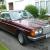  mercedes 1986 280ce coupe W123 in rare metallic pajett red