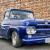  1960 FORD F100 PICKUP HOTROD - BLUE/ SILVER 