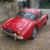  MGA MK11 Coupe, 1962 RED, with 1800cc engine fitted. 