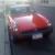 Red MGB classic car convertible 2 door
