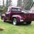 1956 Ford F-100 Custom hotrod truck shaved,built engine/trans/rear, nice!