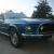 1969 Mustang Mach 1, 4 speed, Blue w/ Black