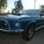 1969 Mustang Mach 1, 4 speed, Blue w/ Black