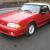 1988 FORD MUSTANG GT CONVERTIBLE 8K  MILES  V-8 5.0L CLEAN AUTO CHECK