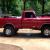 1978 FORD F-150 FULLY RESTORED RED TRUCK 4X4 SHORT WHEEL BASE REG CAB