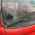 1970 Volkswagen Bus with Cargo Luggage Rack 2nd Row Seat Red