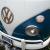Volkswagen bus split window tin top walk thru with Westphalia kit 1966