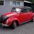 RED 1972 Volkswagen Beetle Convertible