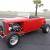 1932 Ford High Boy 2 Door Convertible Red Roadster