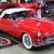 55 T Bird Ford Convertible Red White Top Automatic WOW