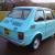 FIAT 126 500 TURQUOISE 1974 very early