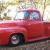 1955 Ford F-100 HOT ROD CUSTOM PICK UP TRUCK - SANTA CLAUS RED