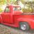 1955 Ford F-100 HOT ROD CUSTOM PICK UP TRUCK - SANTA CLAUS RED