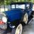 1931 Buick Coupe Classic Vintage Blue Car