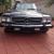 1986 MERCEDES SL 560 Convertable, char grey with burgandy interior