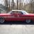 1964 Ford Galaxy Convertible, Red Body with white top.