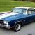 1970 454 SS Chevelle, AC, build sheet, highly optioned, blue on white