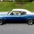 1970 454 SS Chevelle, AC, build sheet, highly optioned, blue on white