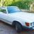 Beautiful White car with Blue leather, low mileage, classic Mercedes Convertible