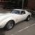 1975 White Chevrolet Corvette