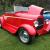 Roadster, Hot Rod, Convertible, Red