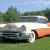 1955 Oldsmobile 88 2 door hardtop older restoration looks great.  Coral & White