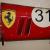 vintage Ferrari Grand Prix race Car Hood Panel sign wall art by Darren Hall