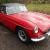 1970 MGB Roadster, was in immaculate condition, sold for spares, flood damaged