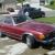 Classic 1975 Mercedez 450 SL Red Metalic