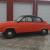 1966 Saab model 96 Standard - orange and black. Nice antique classic