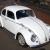 1963 Volkswagon Beetle Bug White w/ Black int 1915cc Dual Port Engine 4 speed