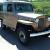 Willys Jeep modified frame off overdrive custom straight solid rare restored