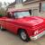 1960 Chevy Apache truck bolero red 383 stroker motor 350 turbo tranny.