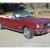 1965 MUSTANG C CODE CONV VINTAGE BURGUNDY 289 4V AUTO A/C