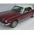 1965 MUSTANG C CODE CONV VINTAGE BURGUNDY 289 4V AUTO A/C
