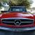 1969 Mercedes 280SL PAGODA Roadster, Red/Black, KUHLMEISTER, 1 owner since 1971