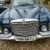  W111 MERCEDES 280SE 3.5 COUPE AUTO BLACK LOW GRILL NOT W108 