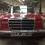 MERCEDES classic car saloon 250 AUTO RED