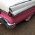 Restored Pink & White 1955 Ford Crown Victoria with rare 3 speed (55 56 57)