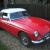 M.G.B. roadster red 1971