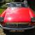 M.G.B. roadster red 1971