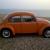 Classic VW Beetle 1971 1200 Stock example presented in factory L20D 'Clementine'